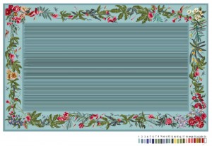 Floral Canopy Border