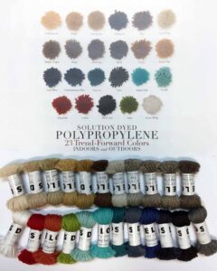 Solution Dyed Polypropylene Colors